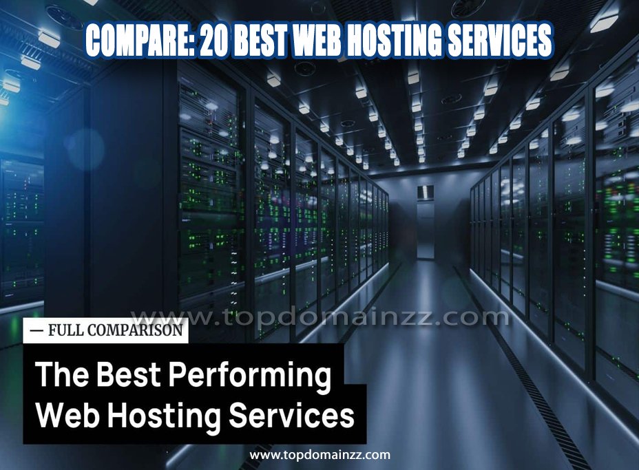 Compare 20 Best Web Hosting Services01