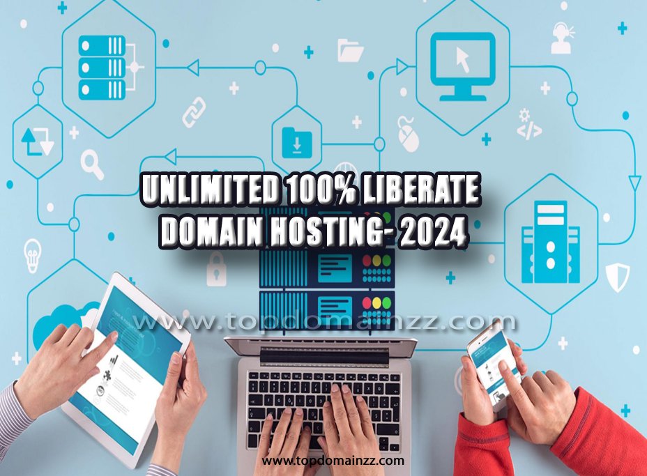 Unlimited 100 Liberate domain hosting 2024 02
