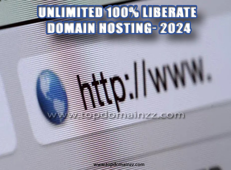 Unlimited 100 Liberate domain hosting 2024 03