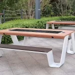 Smart Outdoor Commercial Furniture From Solar Tables to Embedded USB Charging Ports